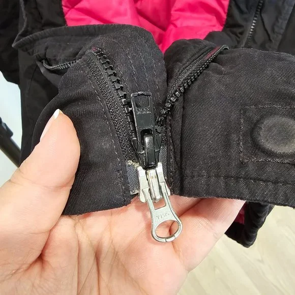 Aritzia TNA Black Faux-Fur trim Hooded Mid-Length Parka size S - Picture 12 of 16